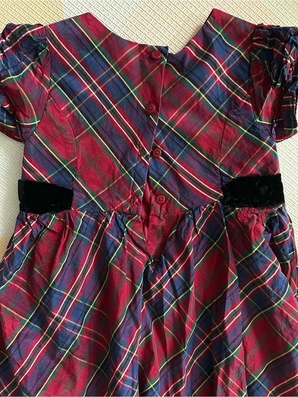 Gymboree festive plaid